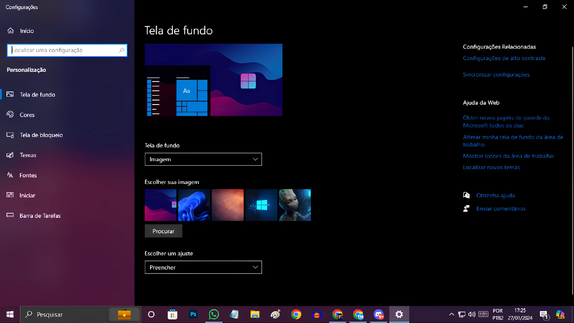 Como ativar o modo escuro no Windows 10